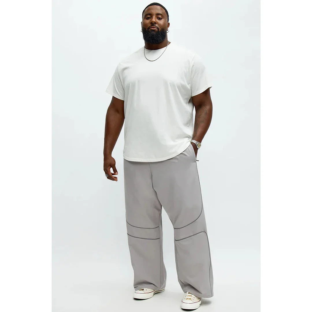 Baggy Piping Panel Pants - Image 5