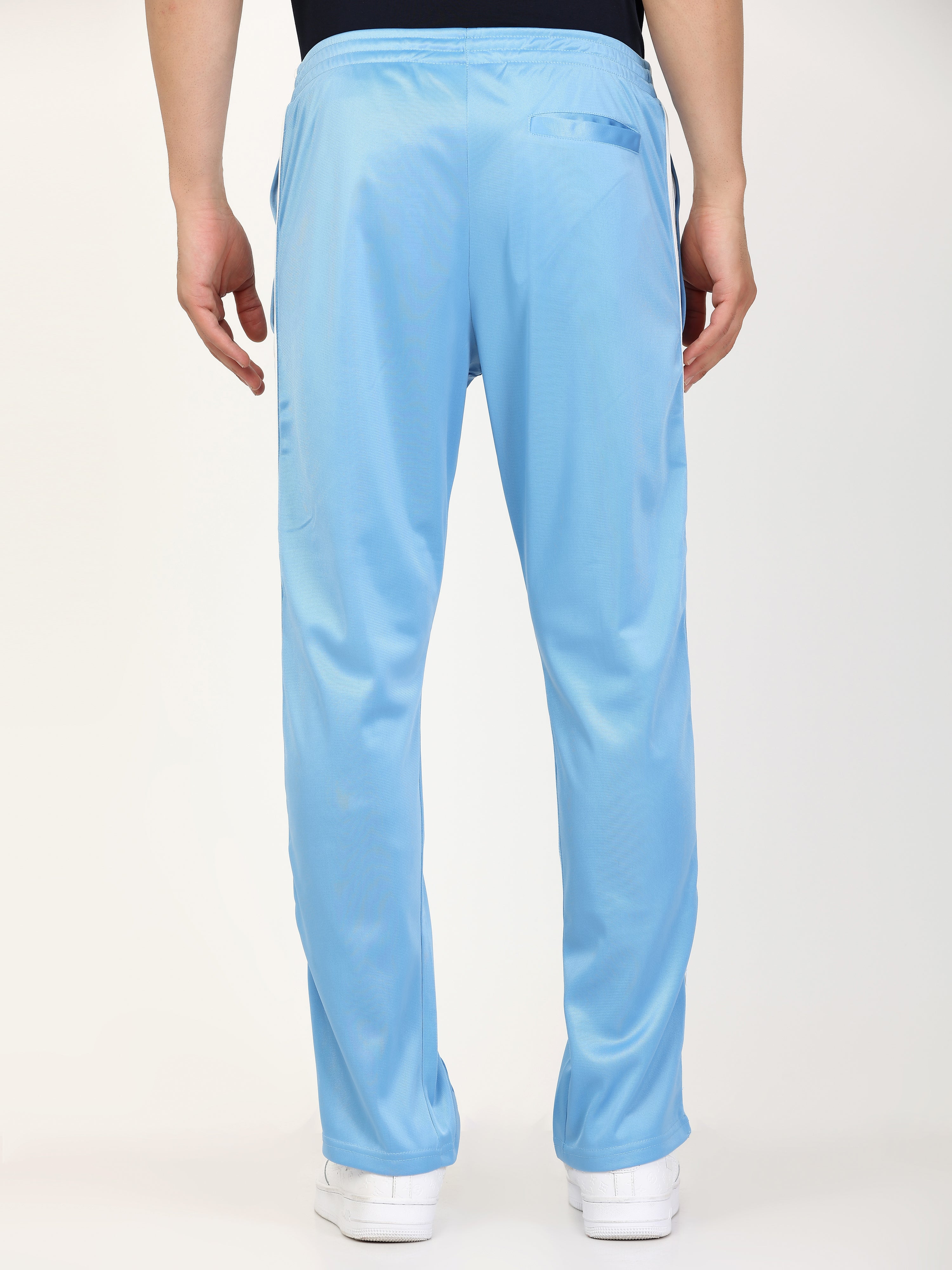Blue Side tape straight fit track pants - Image 5