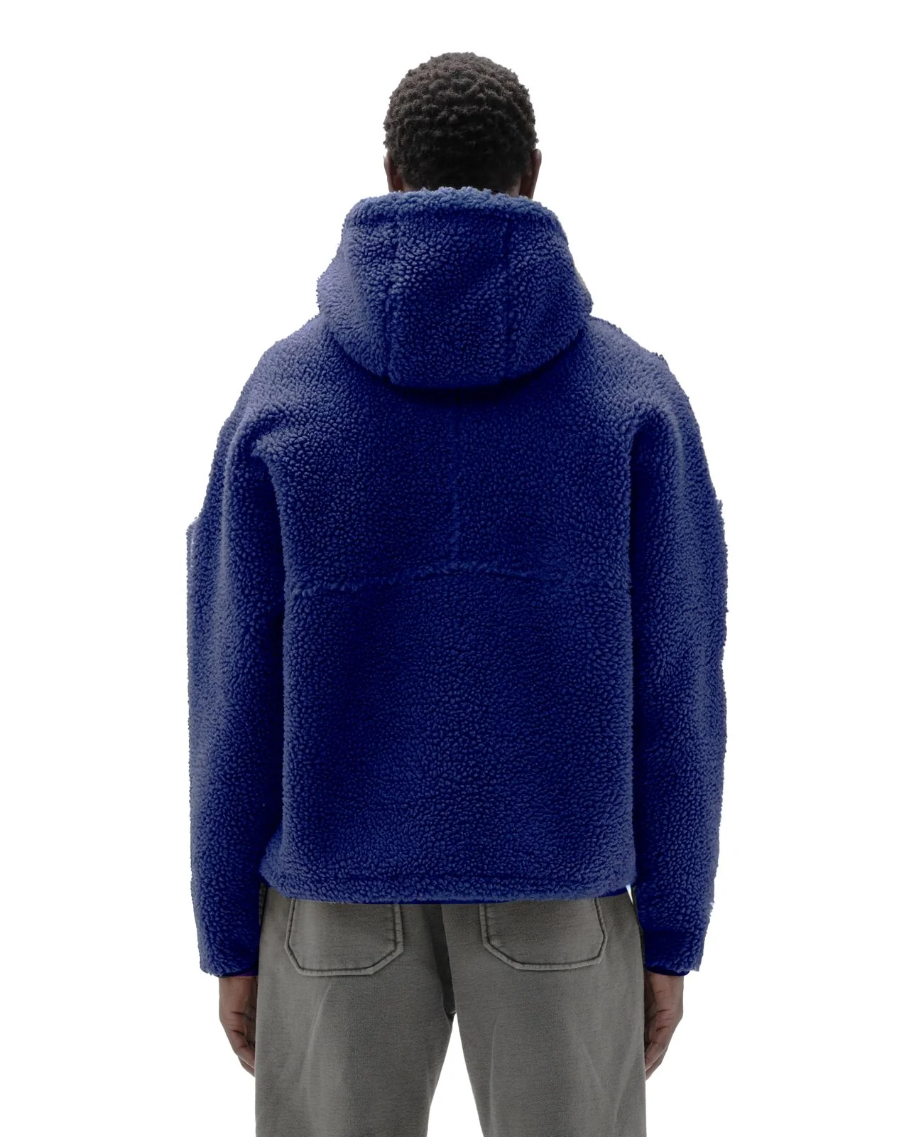 Polar Fleece Half-Zip Hoodie - Image 10