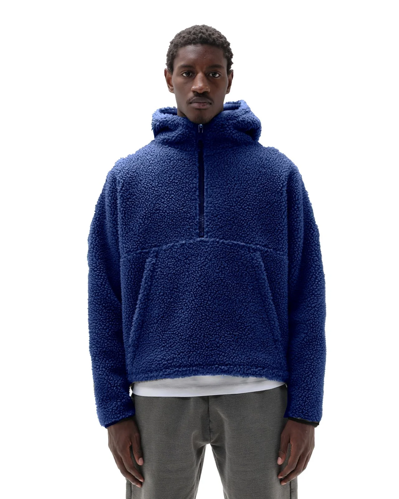 Polar Fleece Half-Zip Hoodie - Image 8