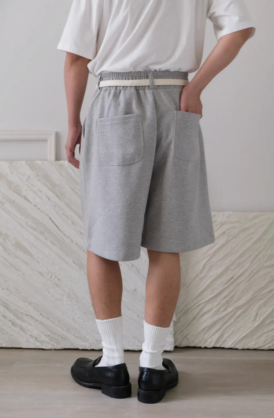 Sweat Shorts With Cotton Belt - Image 6