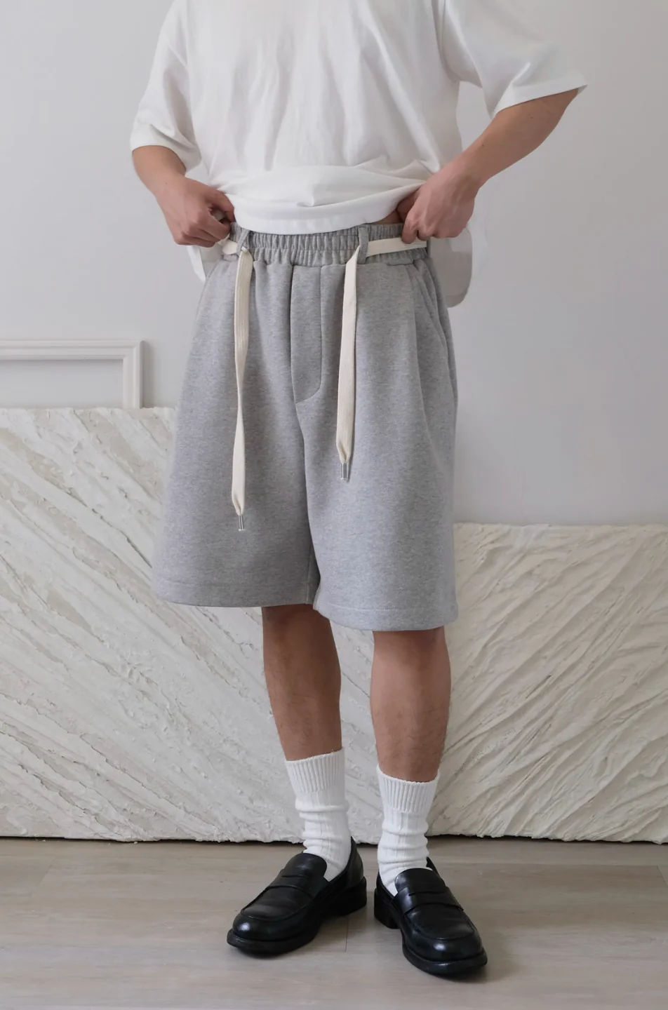 Sweat Shorts With Cotton Belt - Image 8