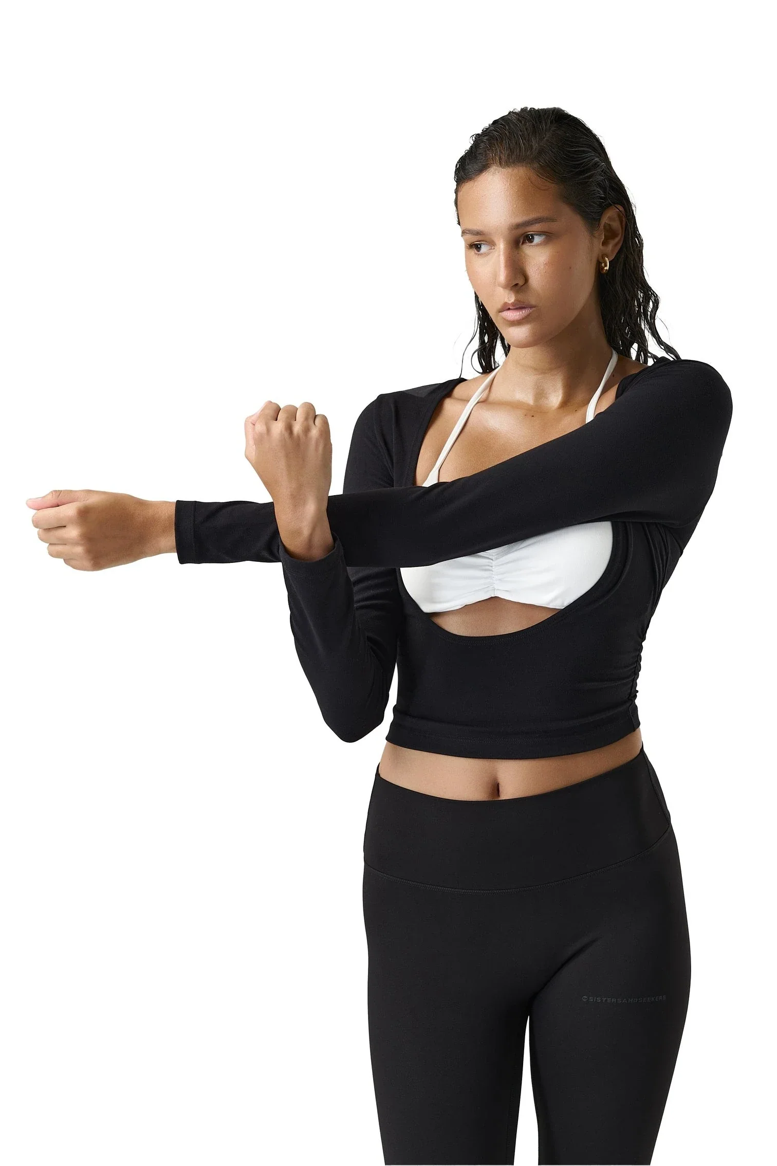 Twinnie Halterneck Bralette with Scoop Neck Top (Pre-Launch) - Image 3