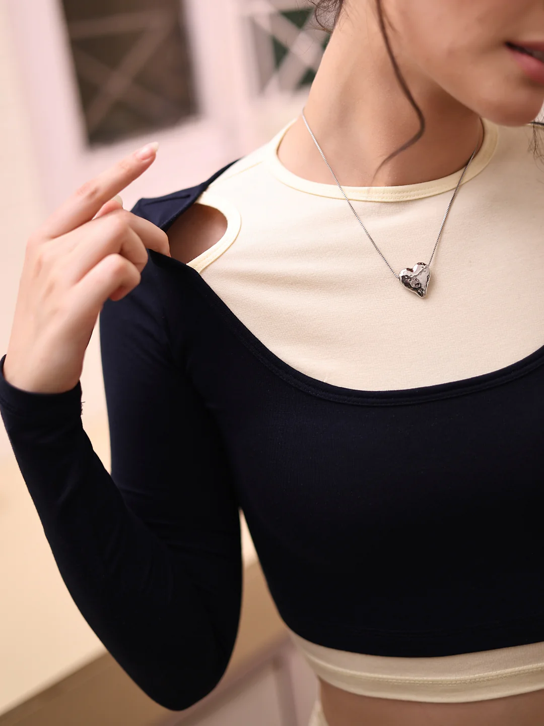 Twinnie Layered Long Sleeve Top - Image 5