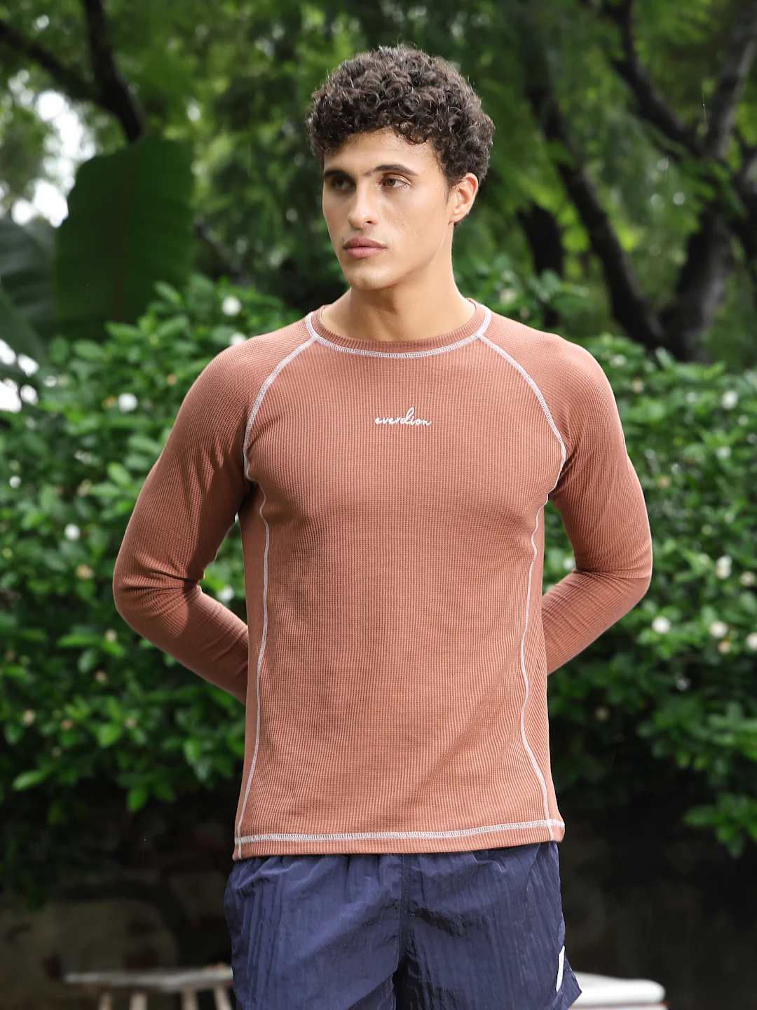 Waffle Long Sleeve Tee ( Pack of 2 ) - Image 12