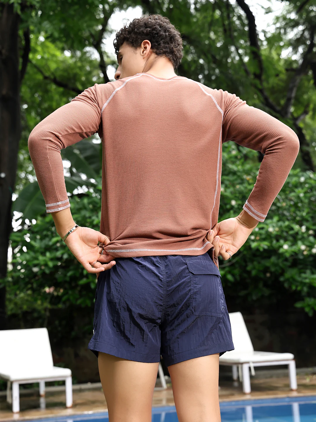 Waffle Long Sleeve Tee ( Pack of 2 ) - Image 13