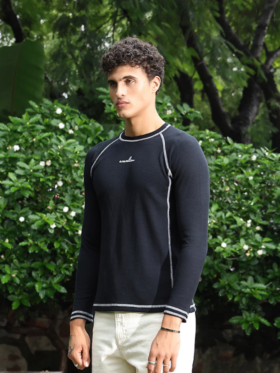 Waffle Long Sleeve Tee ( Pack of 2 ) - Image 17