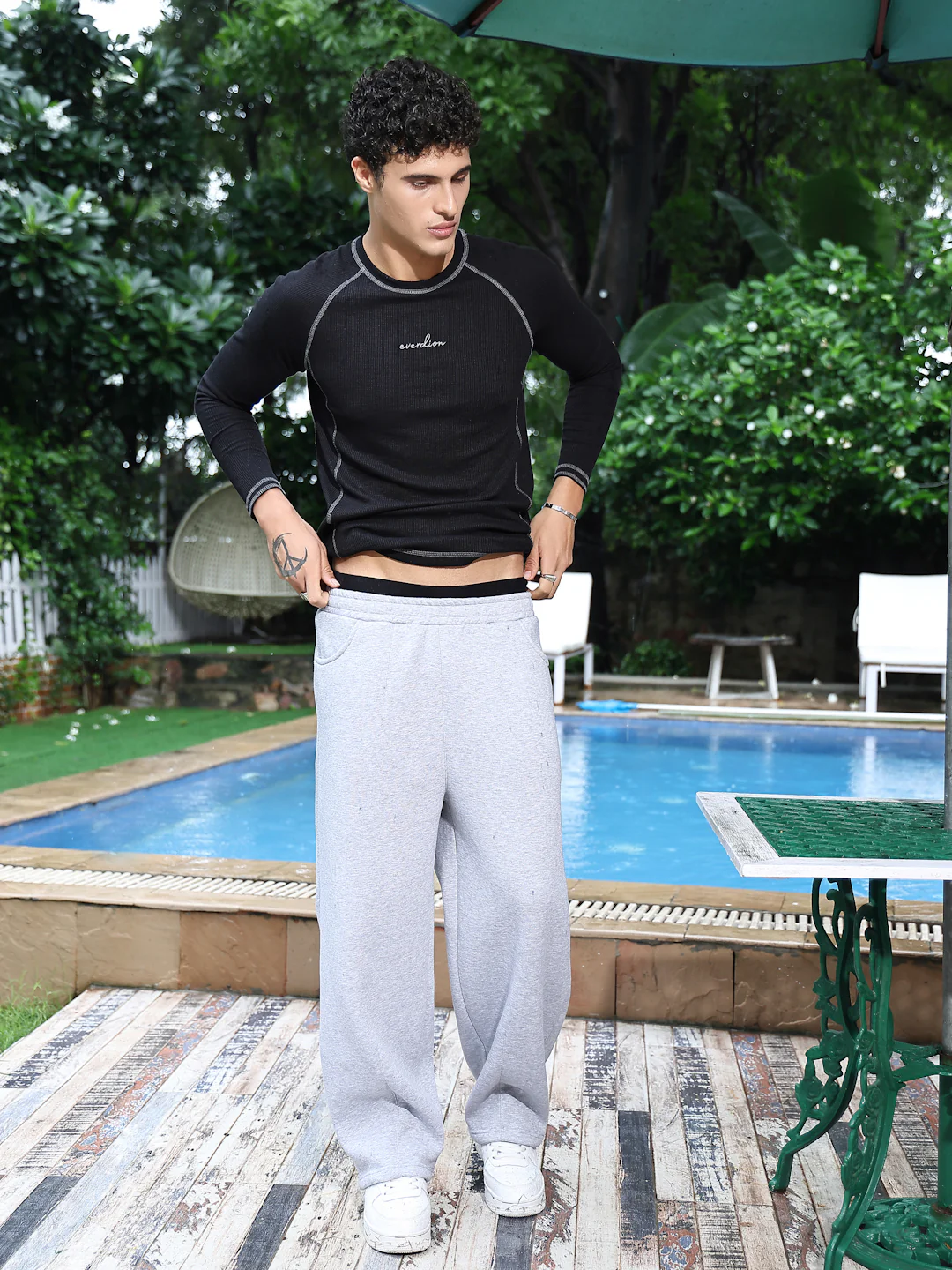 Waffle Long Sleeve Tee ( Pack of 2 ) - Image 6