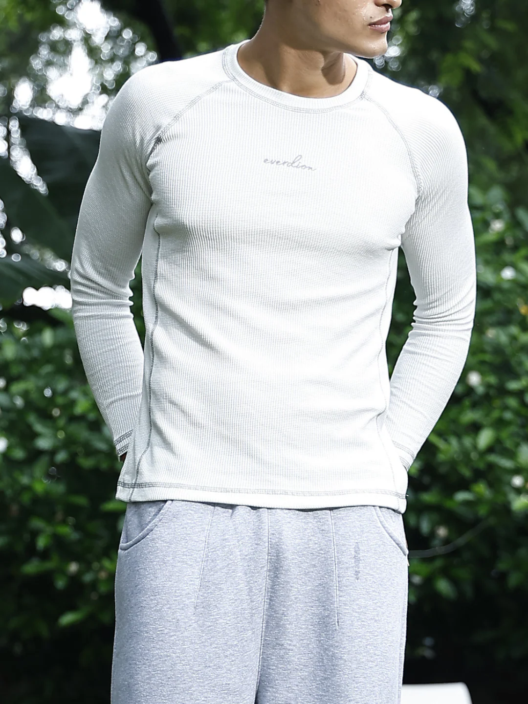 Waffle Long Sleeve Tee ( Pack of 2 ) - Image 8