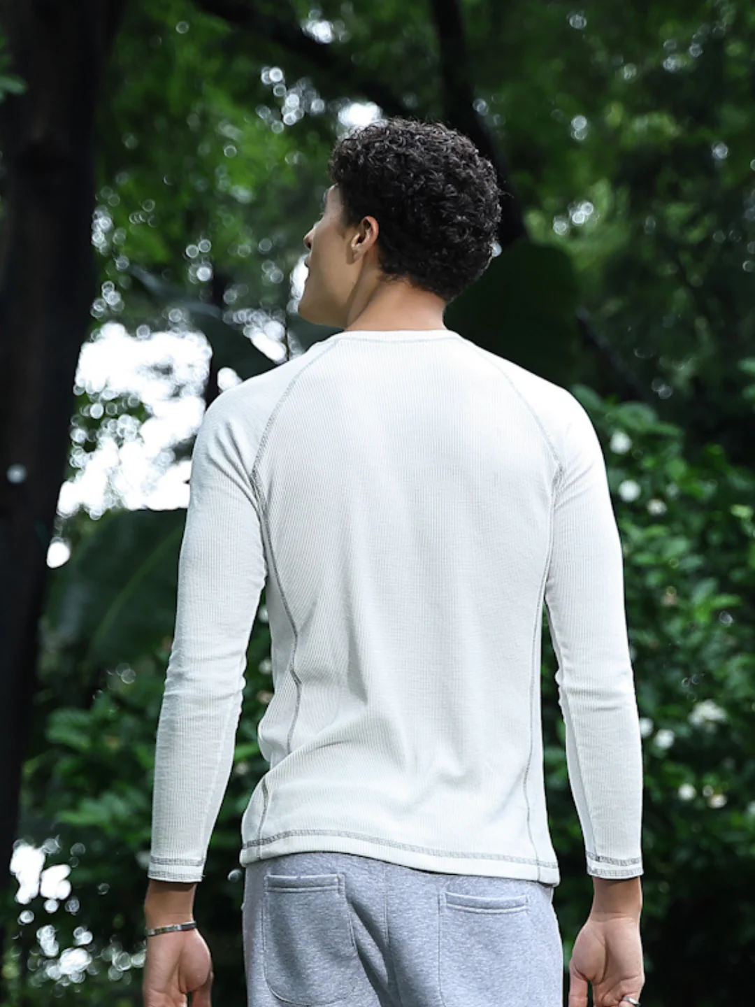 Waffle Long Sleeve Tee ( Pack of 2 ) - Image 9